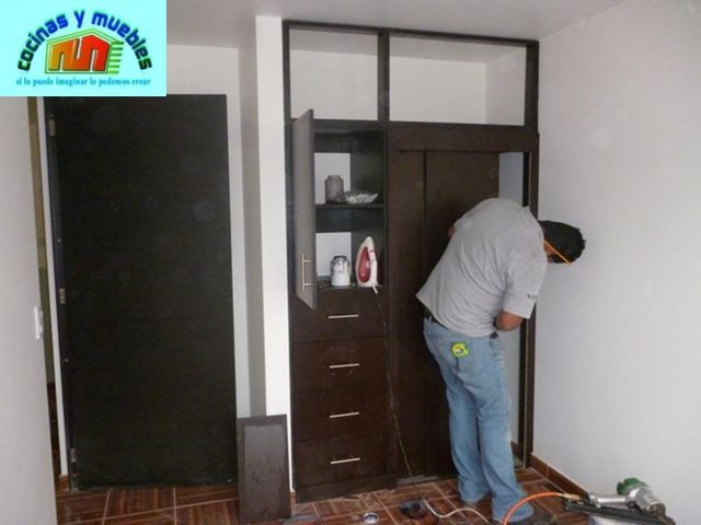 closets minimalista economico llama 42119803 www.cocinasymuebles.com