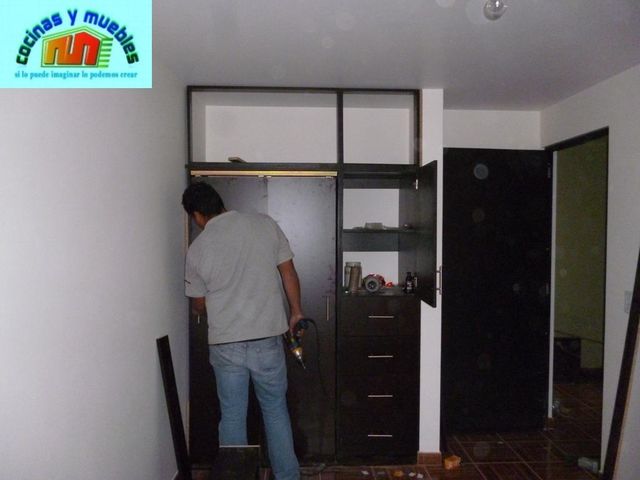 closets minimalista economico llama 42119803 www.cocinasymuebles.com