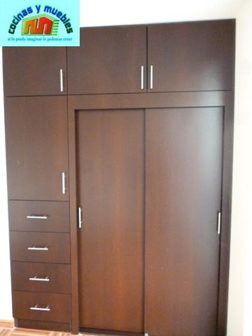 closets minimalista economico llama 42119803 www.cocinasymuebles.com