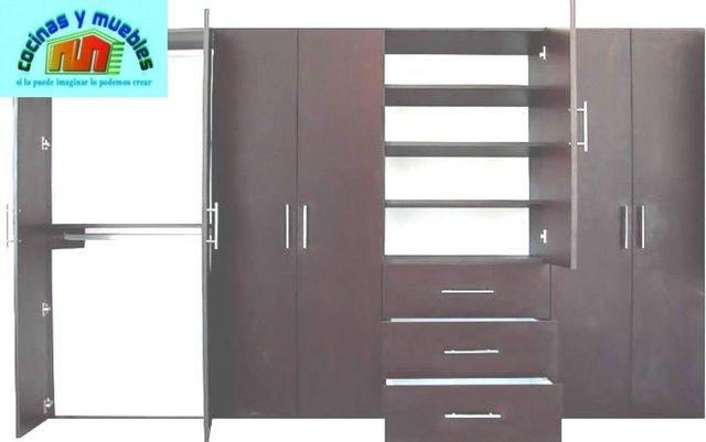 closets minimalista economico llama 42119803 www.cocinasymuebles.com