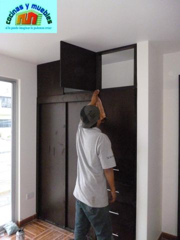 closets minimalista economico llama 42119803 www.cocinasymuebles.com