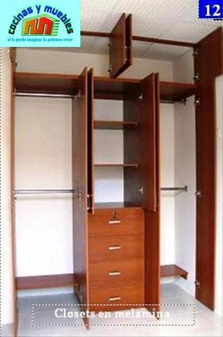 closets minimalista economico llama 42119803 www.cocinasymuebles.com