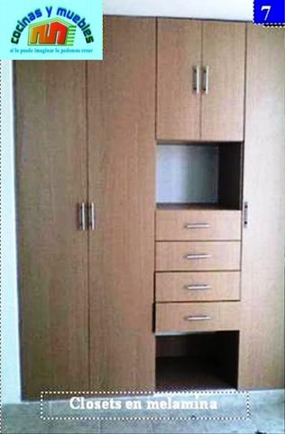 closets minimalista economico llama 42119803 www.cocinasymuebles.com