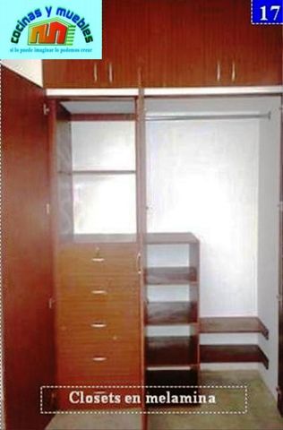 closets minimalista economico llama 42119803 www.cocinasymuebles.com