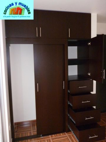 closets minimalista economico llama 42119803 www.cocinasymuebles.com